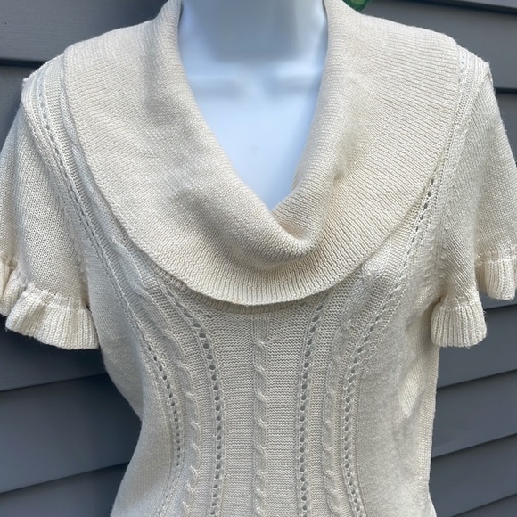 Arden B Cow Neck Knit Sweater - Picture 6 of 16